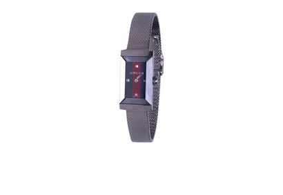 Gucci G-Frame Web Watch, front view